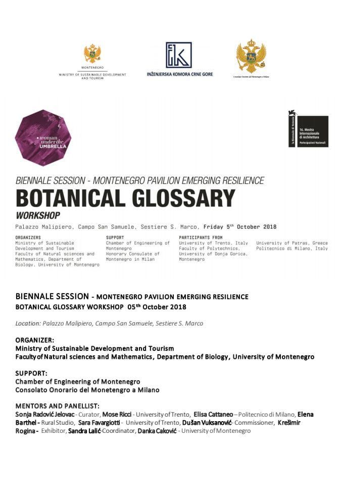 BOTANICAL GLOSSARY _Biennale Session_5 October_agenda