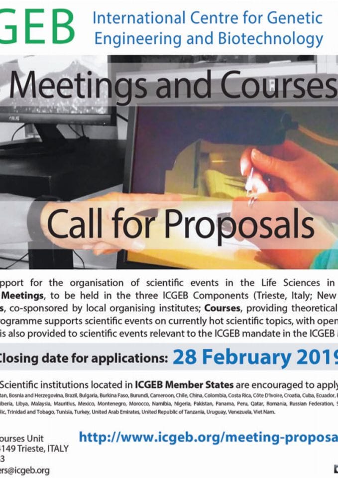 Call for proposal 2020