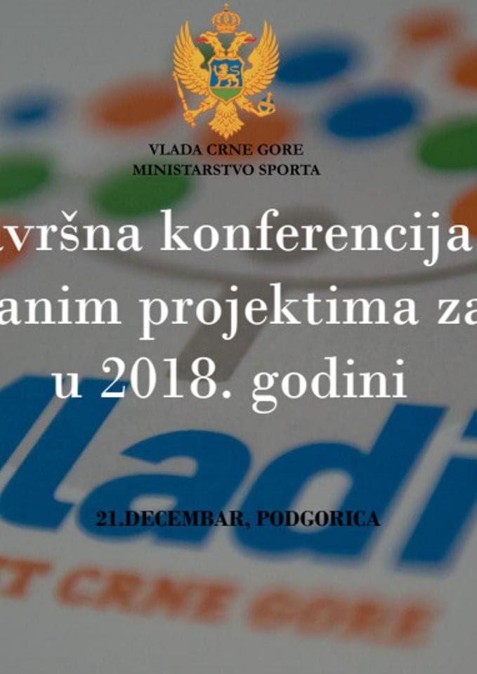 Završna konferencija o realizovanim projektima za mlade u 2018 godini prezentacija