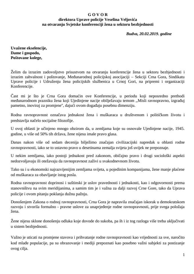 govor direktora, 20.02.2019