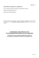 TENDERSKA DOKUMENTACIJA ZA OTVORENI POSTUPAK JAVNE NABAVKE - ZA PRUŽANJE USLUGA IZRADE POMORSKIH SERTIFIKATA  (OVLAŠĆENJA I POSEBNIH OVLAŠĆENJA) ZA POMORCE ITD.