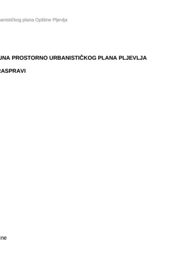 Izvještaj o javnoj raspravi ID PUP-a Opštine Pljevlja - 12.04.2019_