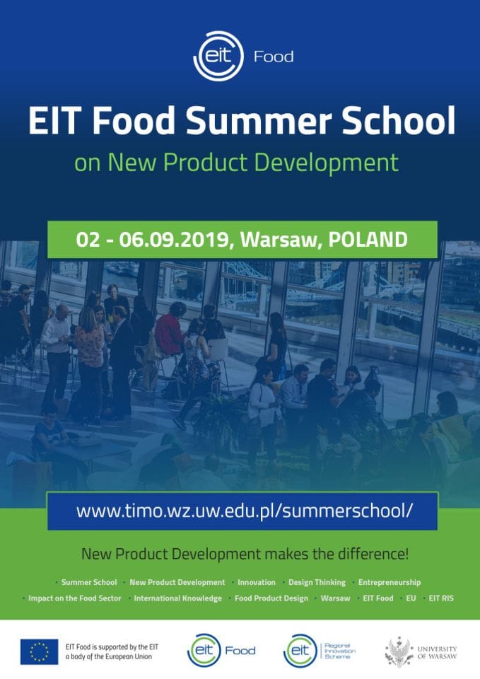 EIT FOOD Summer School Flyer 