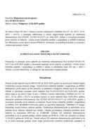 Odluka o obustavljanju postupka javne nabavke oracle