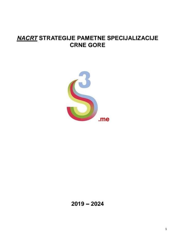 NACRT Strategije pametne specijalizacije 2019-2024