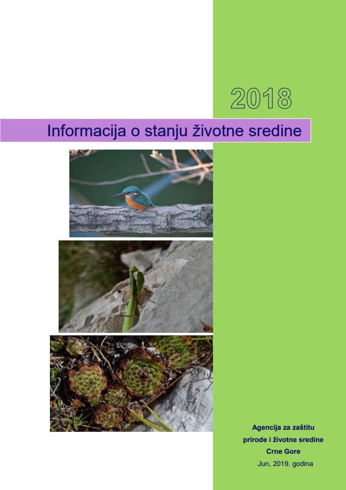 Informacija o stanju životne sredine u Crnoj Gori u 2018. godini