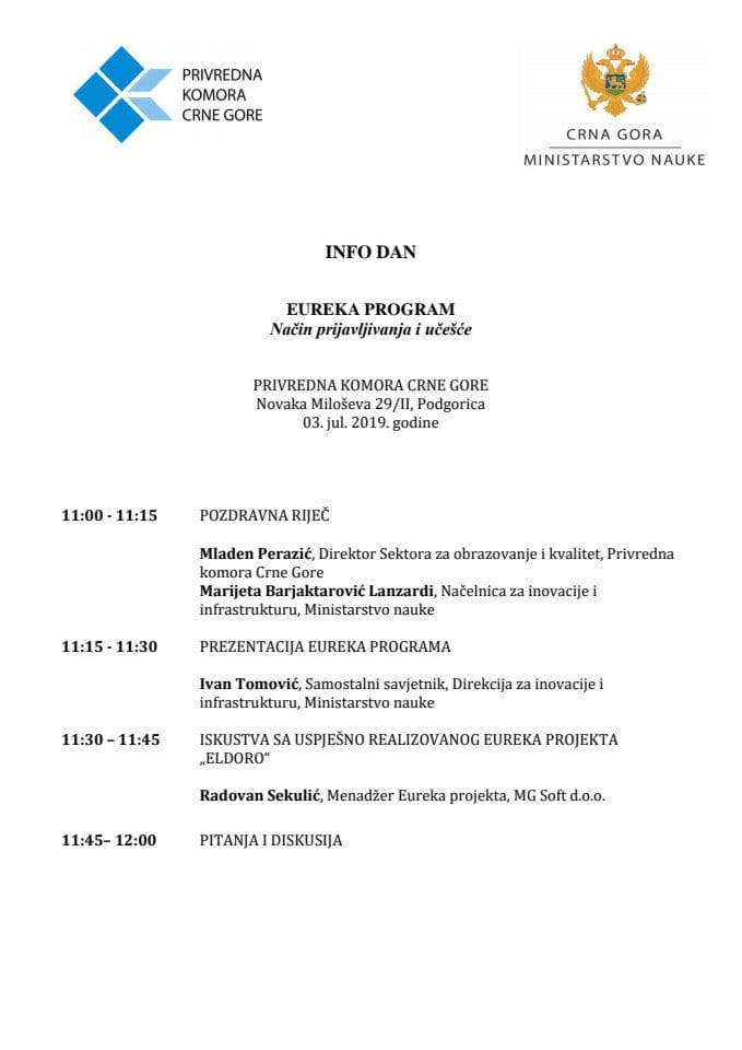 Agenda - Info dan_Eureka program_03.07.2019.