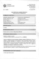 Obavještenje o ishodu postupka - zakup bilborda