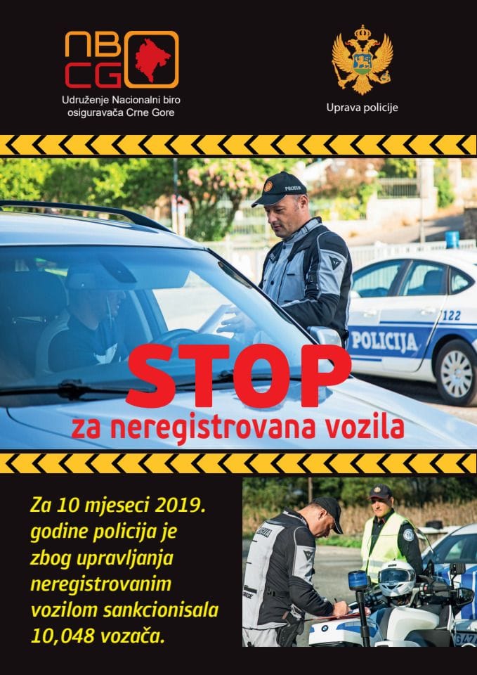 FLAJER - Stop za neregistrovana vozila