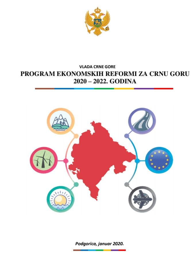 Predlog programa ekonomskih reformi za Crnu Goru 2020 - 2022. godina