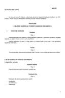 Nacrt pravilnika o bližem sadržaju i formi planskog dokumenta
