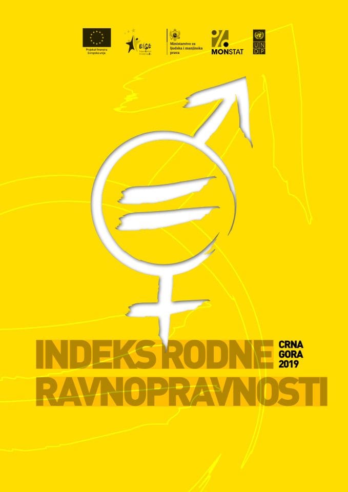 Indeks rodne ravnopravnosti za Crnu Goru - 2019