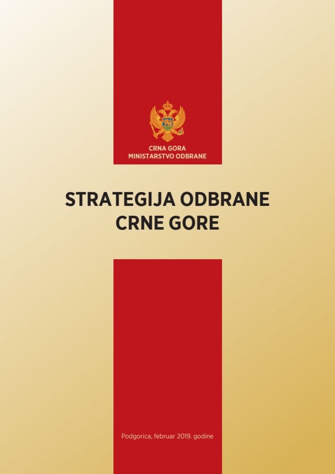 Strategija odbrane Crne Gore i Akcioni plan 