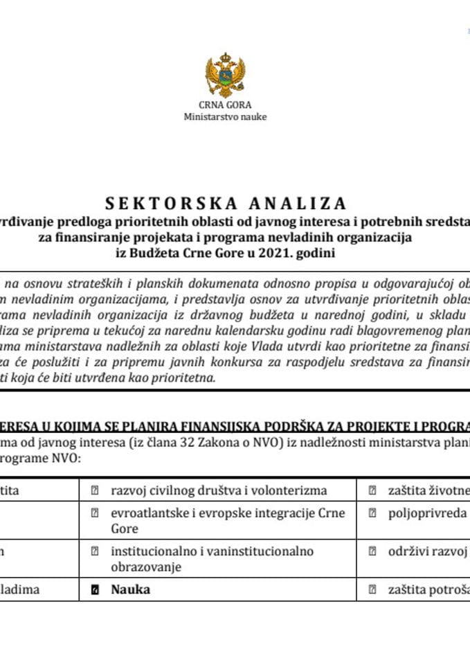 Sektorska analiza - Promocija nauke i istraživanja u društvu Crne Gore u 2021.godini.docx-1