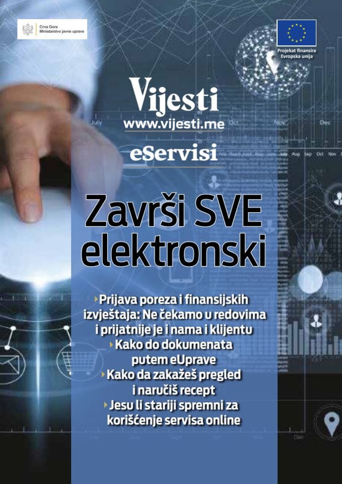 Specijalni dodatak Vijesti -Završi sve elektronski - ostani doma