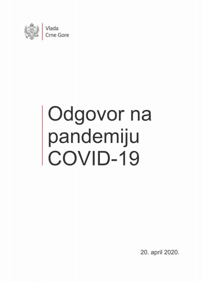 2020 04 22 - Vlada CG - Odgovor na pandemiju COVID19- veca datoteka