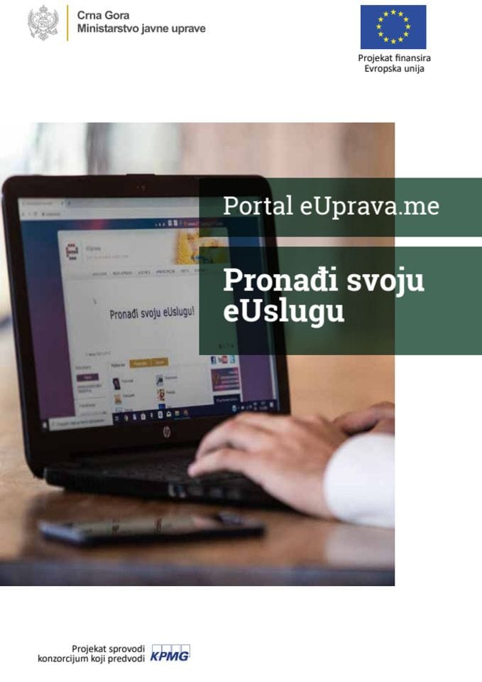 Portal eUprava.me -Pronađi svoju eUslugu