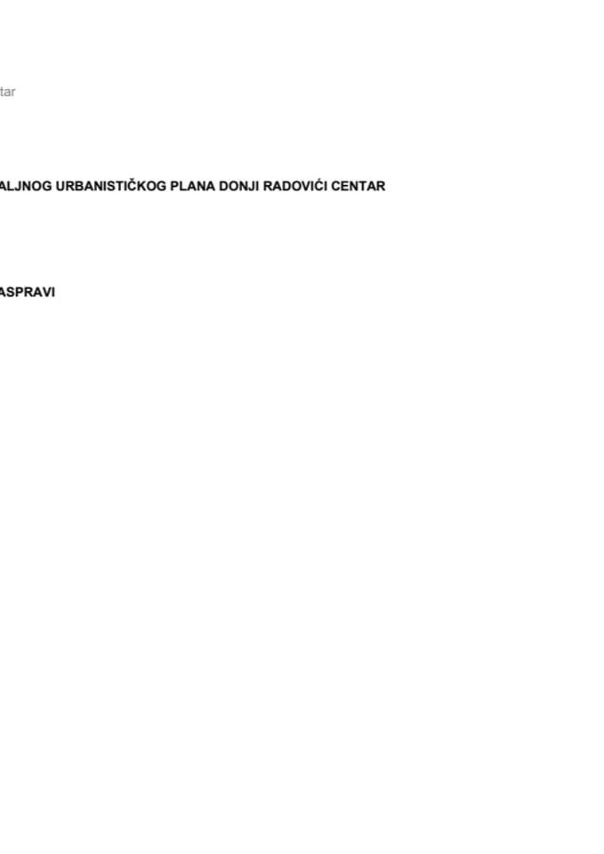 Izvjestaj JR  Lustica_ Centar _2 jun 2020
