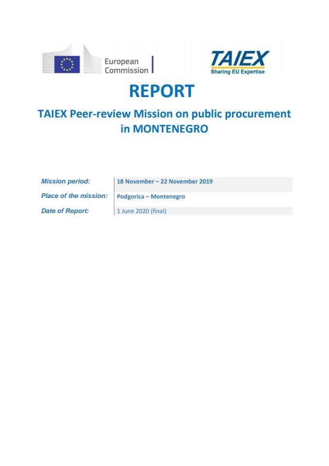 2019 MNE public procurement