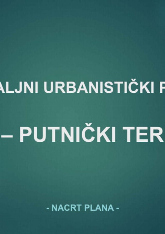 DUP Drač - putnički terminal PREZENTACIJA