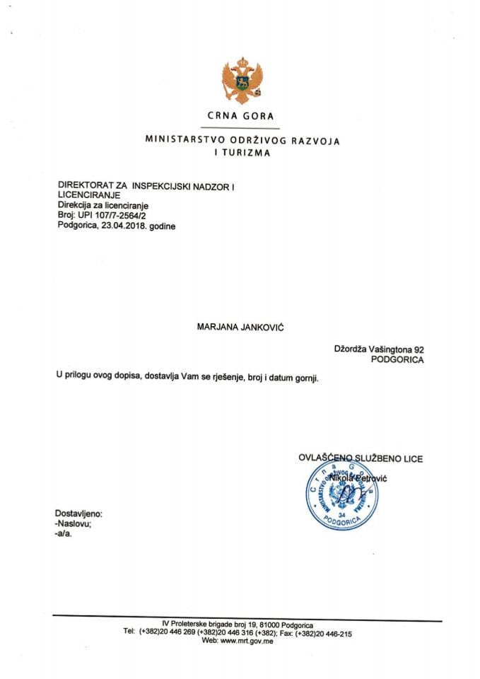 UPI-107-7-2564-2 MARJANA JANKOVIĆ