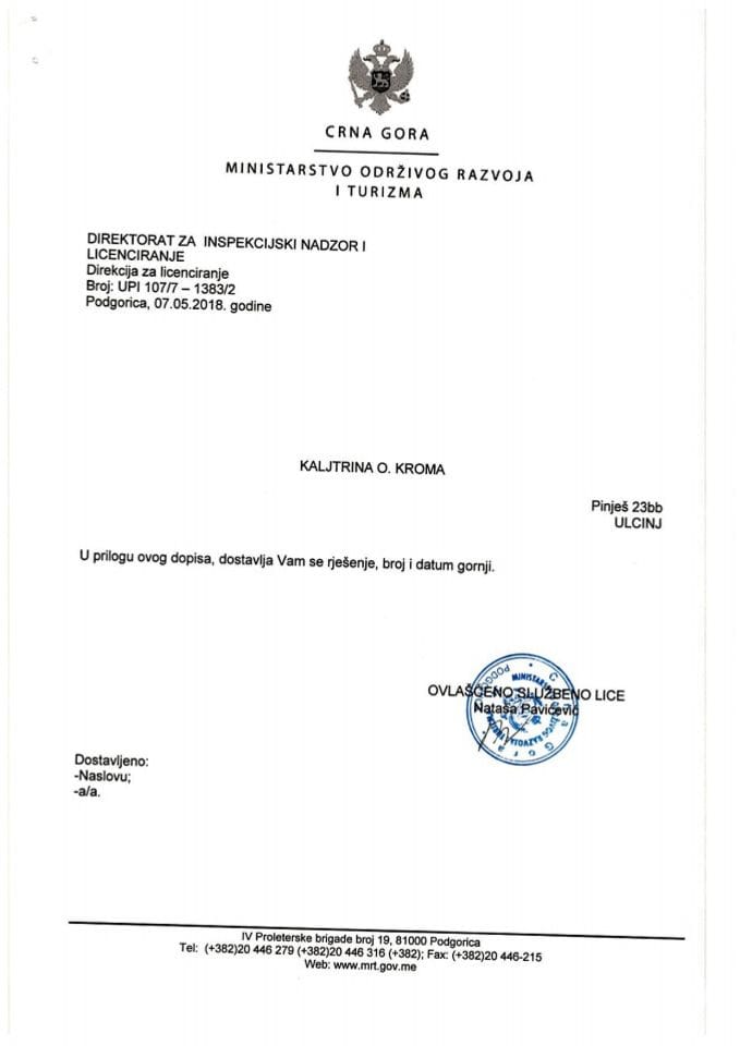 UPI-107-7-1383-2 KALJTRINA O. KROMA