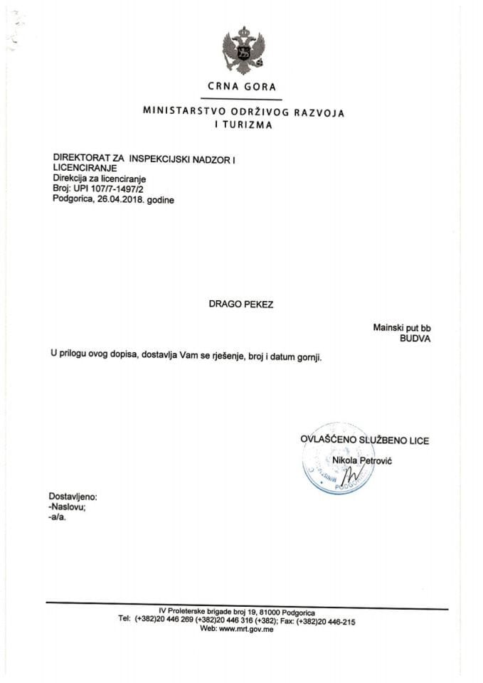 UPI-107-7-1497-2 DRAGO PEKEZ