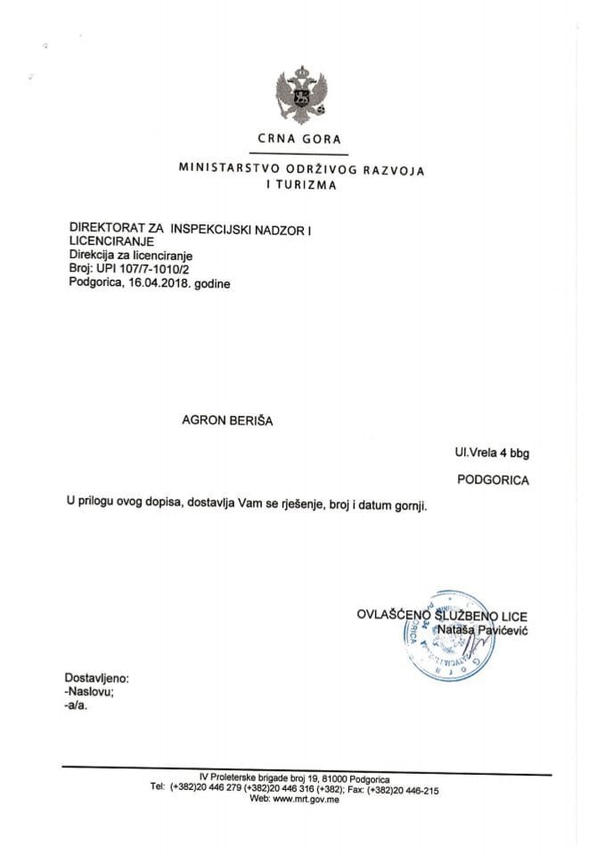 UPI-107-7-1010-2 AGRON BERIŠA