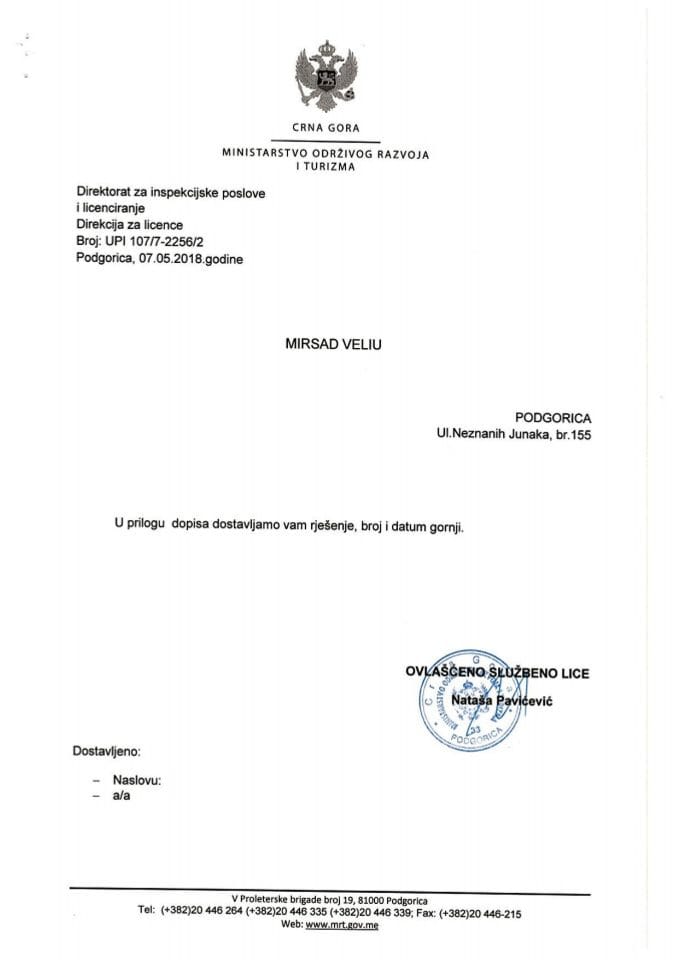 UPI-107-7-2256-2 MIRSAD VELIU