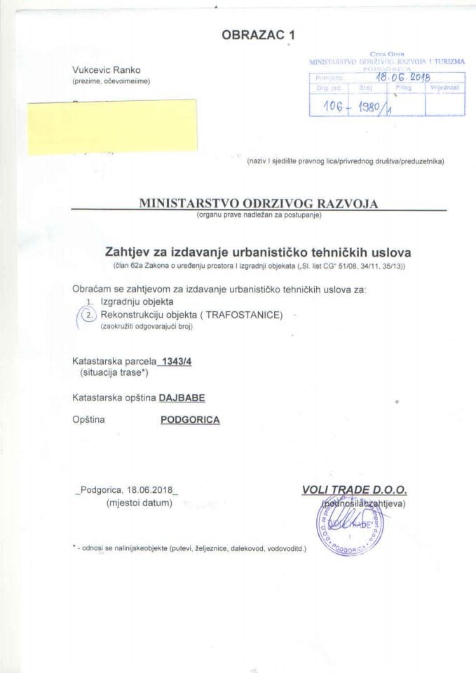 106_1980_1 Voli trade doo