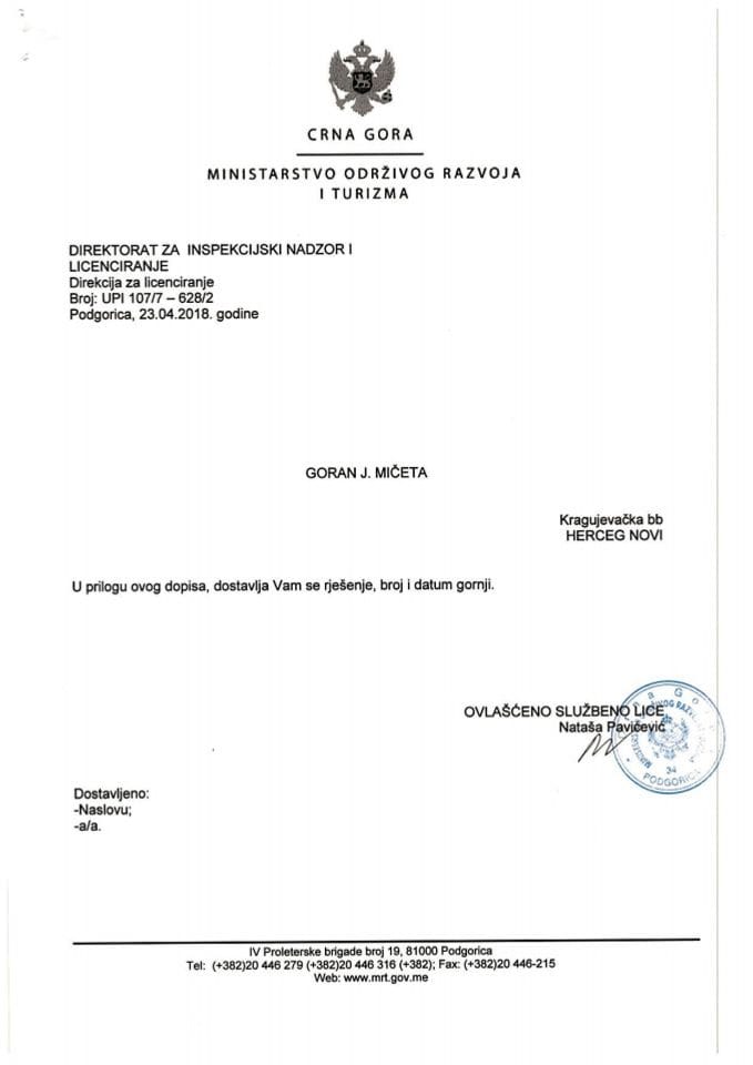 UPI-107-7-628-2 GORAN J. MIČETA