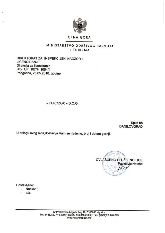 UPI-107-7-1054-2 EUROZOX DOO