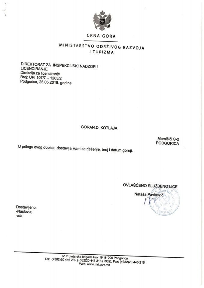 UPI-107-7-1203-2 GORAN D. KOTLAJA