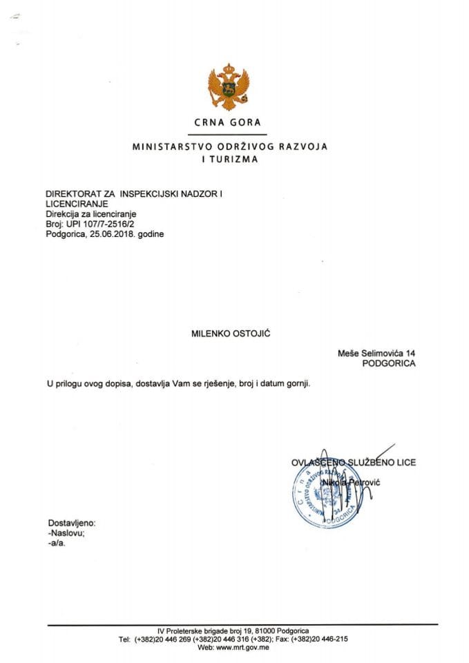 UPI-107-7-2516-2 MILENKO OSTOJIĆ