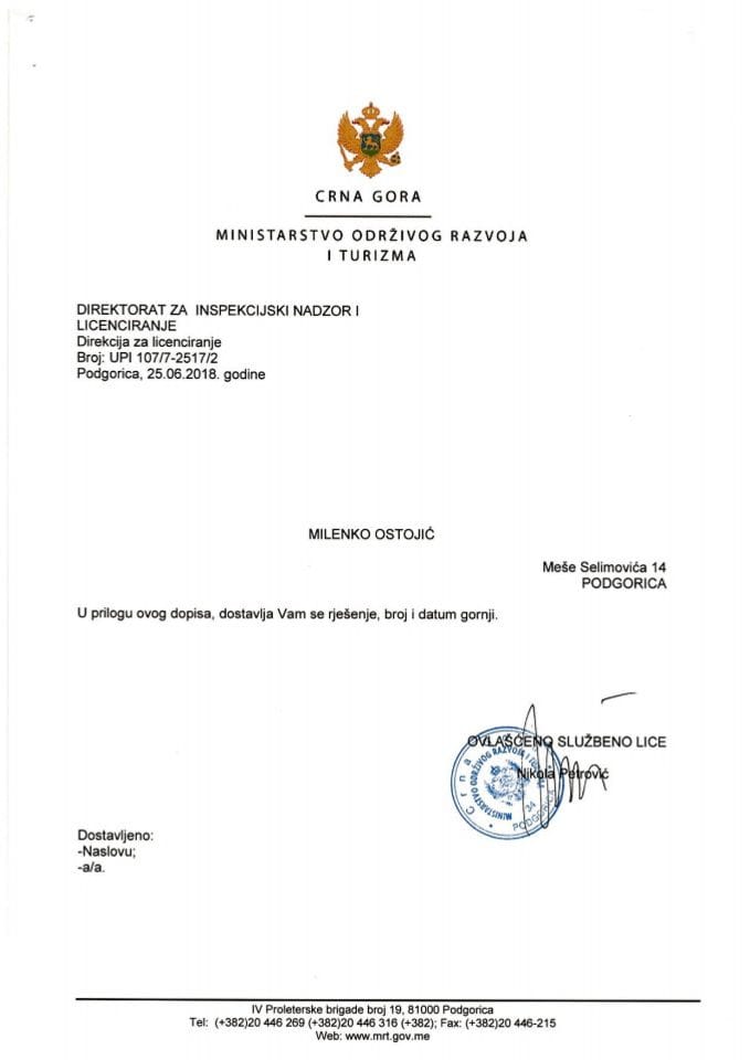 UPI-107-7-2517-2 MILENKO OSTOJIĆ