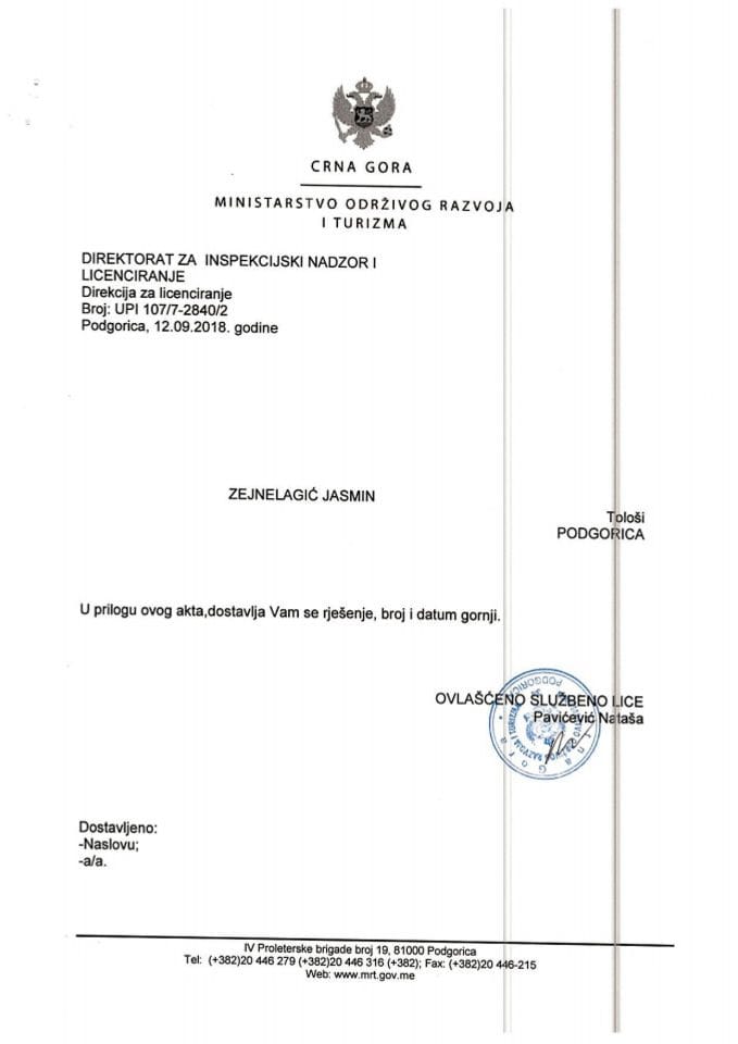 UPI-107-7-2840-2 JASMIN ZEJNELAGIĆ