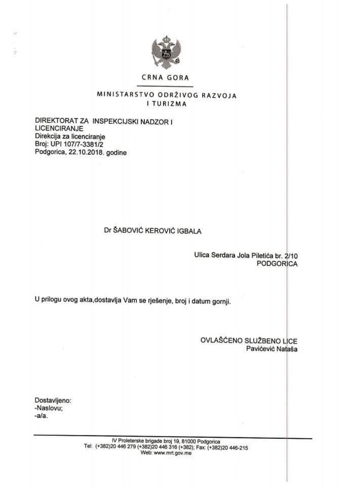 UPŠI-107-7-3381-2 DR ŠABOVIĆ KEROVIĆ IGBALA