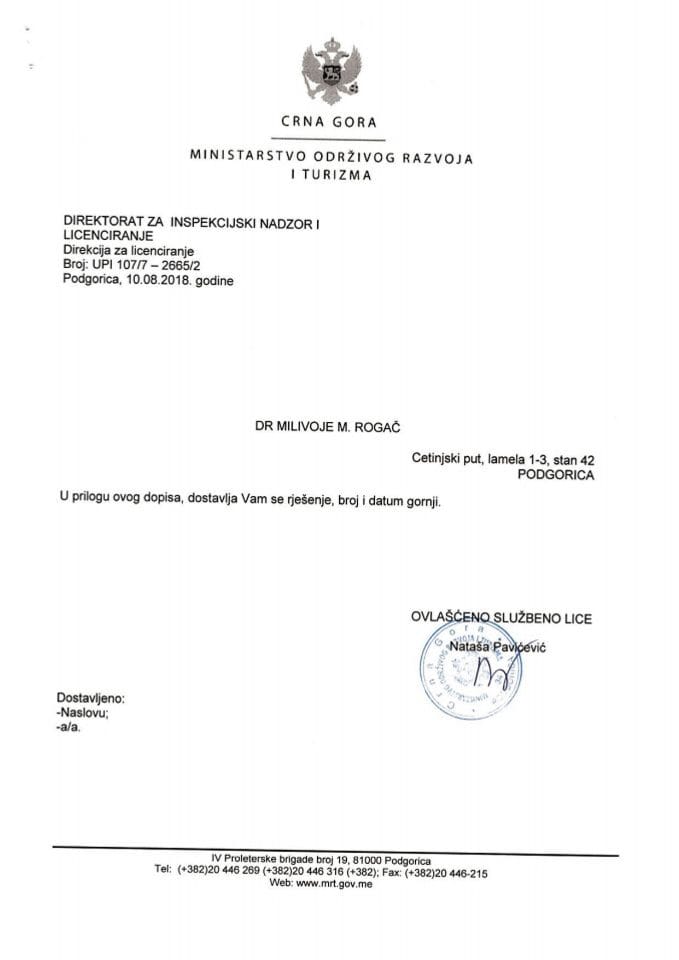 UPI-107-7-2665-2 DR. MILIVOJE M. ROGAČ