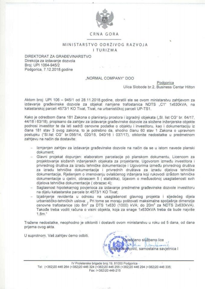 UPI 1064_945_2 Normal company doo