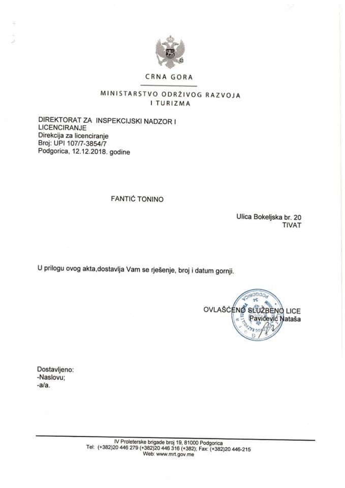 UPI-107-7-3854-2 TONINO FANTIĆ