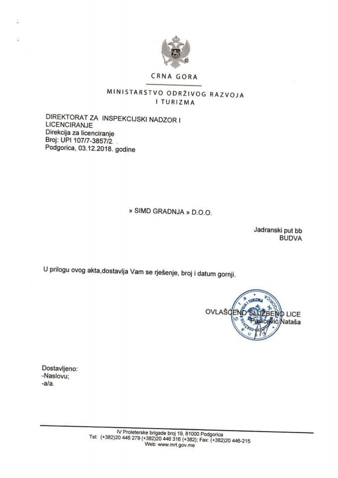 UPI-107-7-3857-2 SIMD GRADNJA DOO