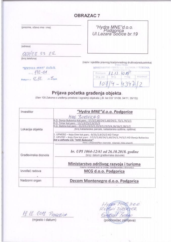 107-4-4347-2 Hydra MNE d.o.o.-mhe Bukovica2