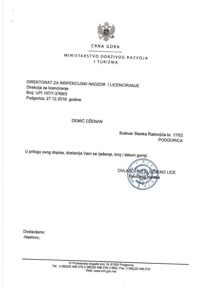 UPI-107-7-3769-2 DŽENAN DEMIĆ