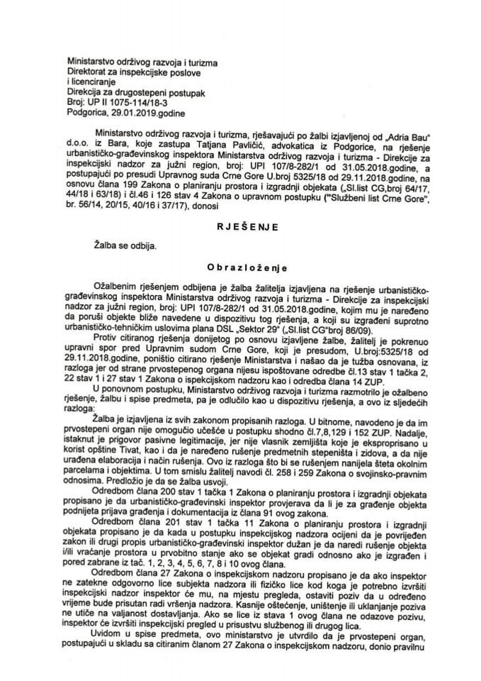 UPII-1075-114-18-3 ADRIA BAU