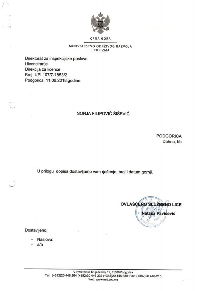 UPI-107-7-1853-2 SONJA FILIPOVIĆ ŠIŠEVIĆ