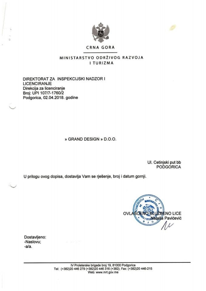 UPI-107-7-1760-2 GRAND DESIGN DOO