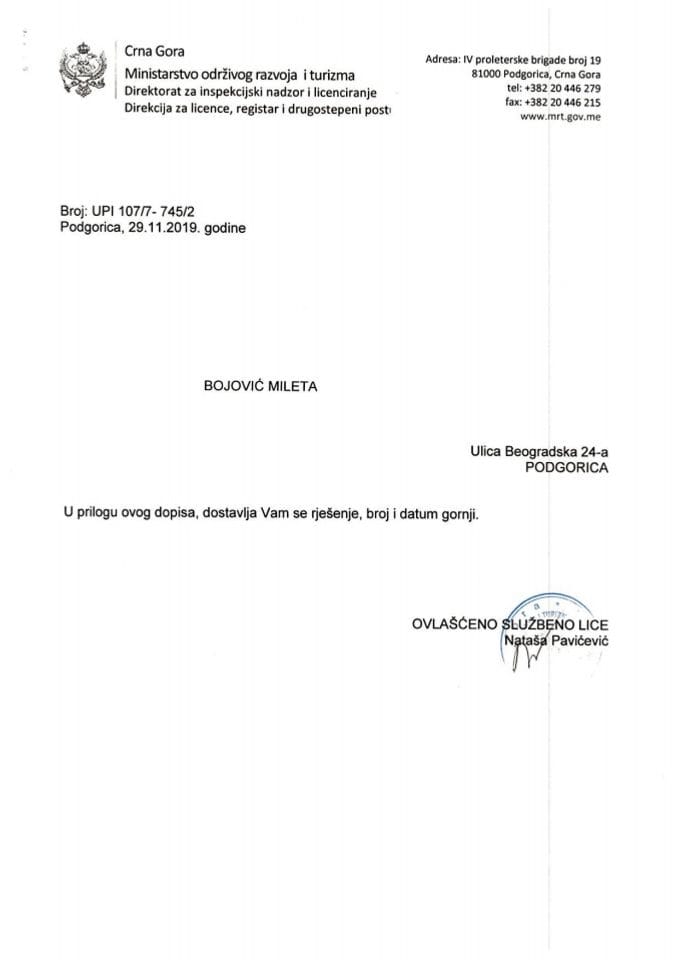 UPI-107-7-745-2 MILETA BOJOVIĆ