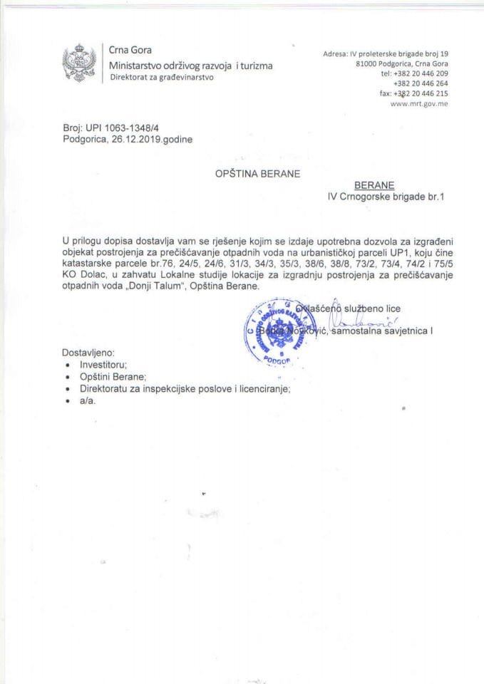 UPI 1063_1348_4 Opstina Berane