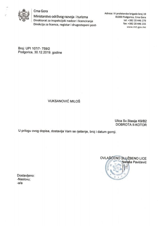 UPI-107-7-759-2 MILOŠ VUKSANOVIĆ