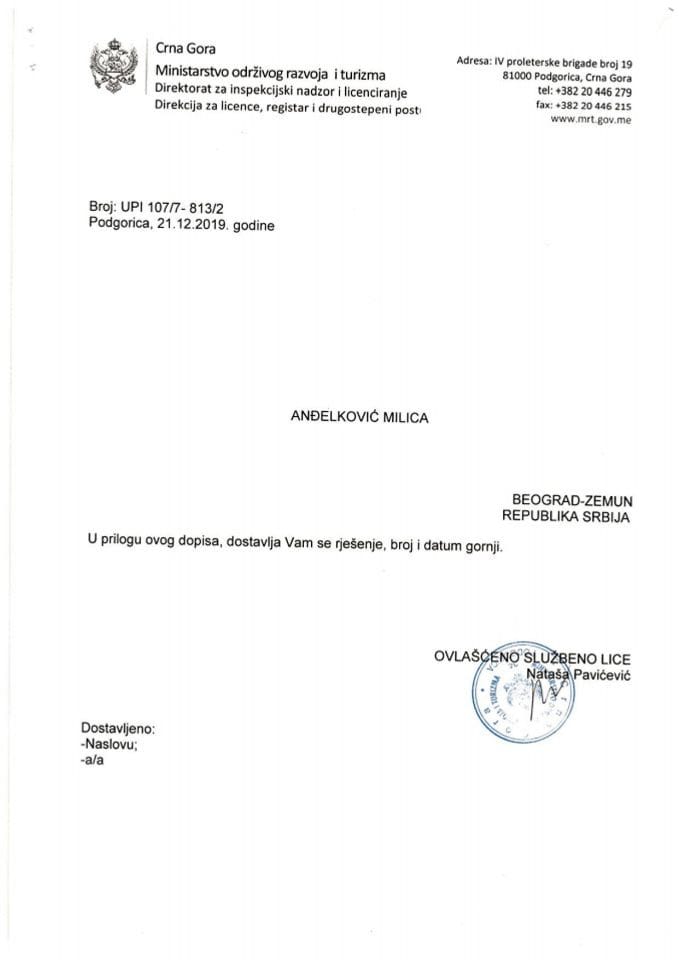 UPI-107-7-813-2 MILICA ANĐELKOVIĆ